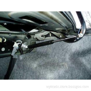 Threaded end fitting, no noise, chrome plated stainless ste